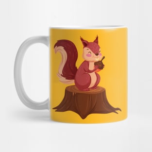 Squirrel Mug